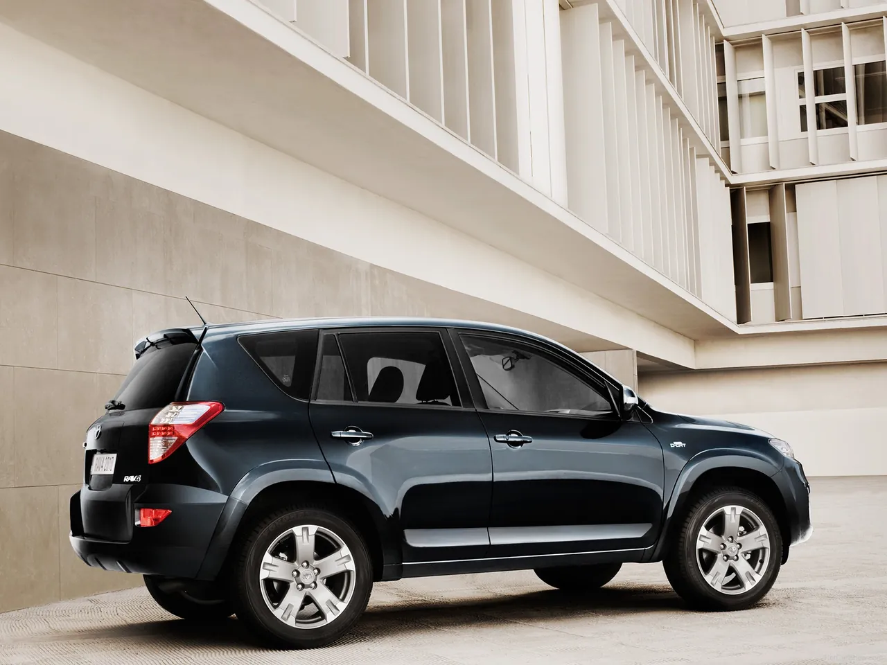 Toyota RAV4 (2011) - Rear Angle