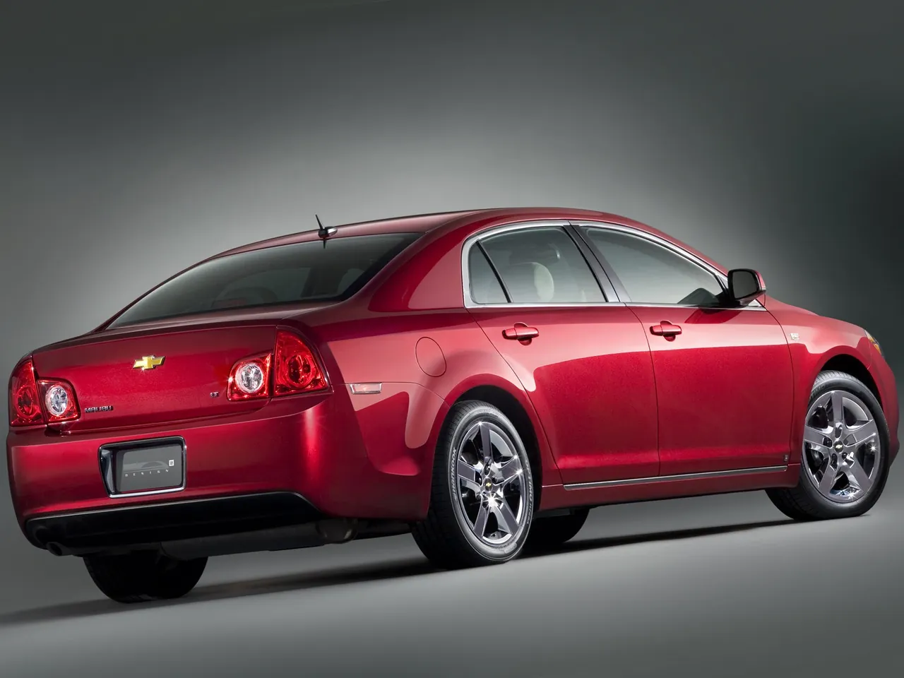 Chevrolet Malibu LT (2008) – zadní tříčtvrteční pohled