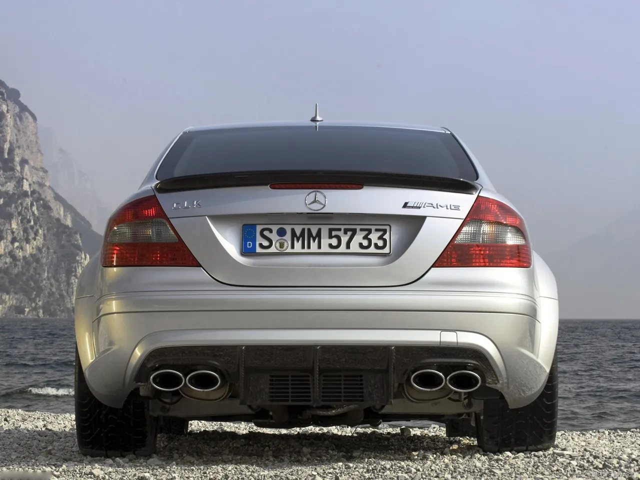 Mercedes-Benz CLK63 AMG Black Series (2008) - Rear