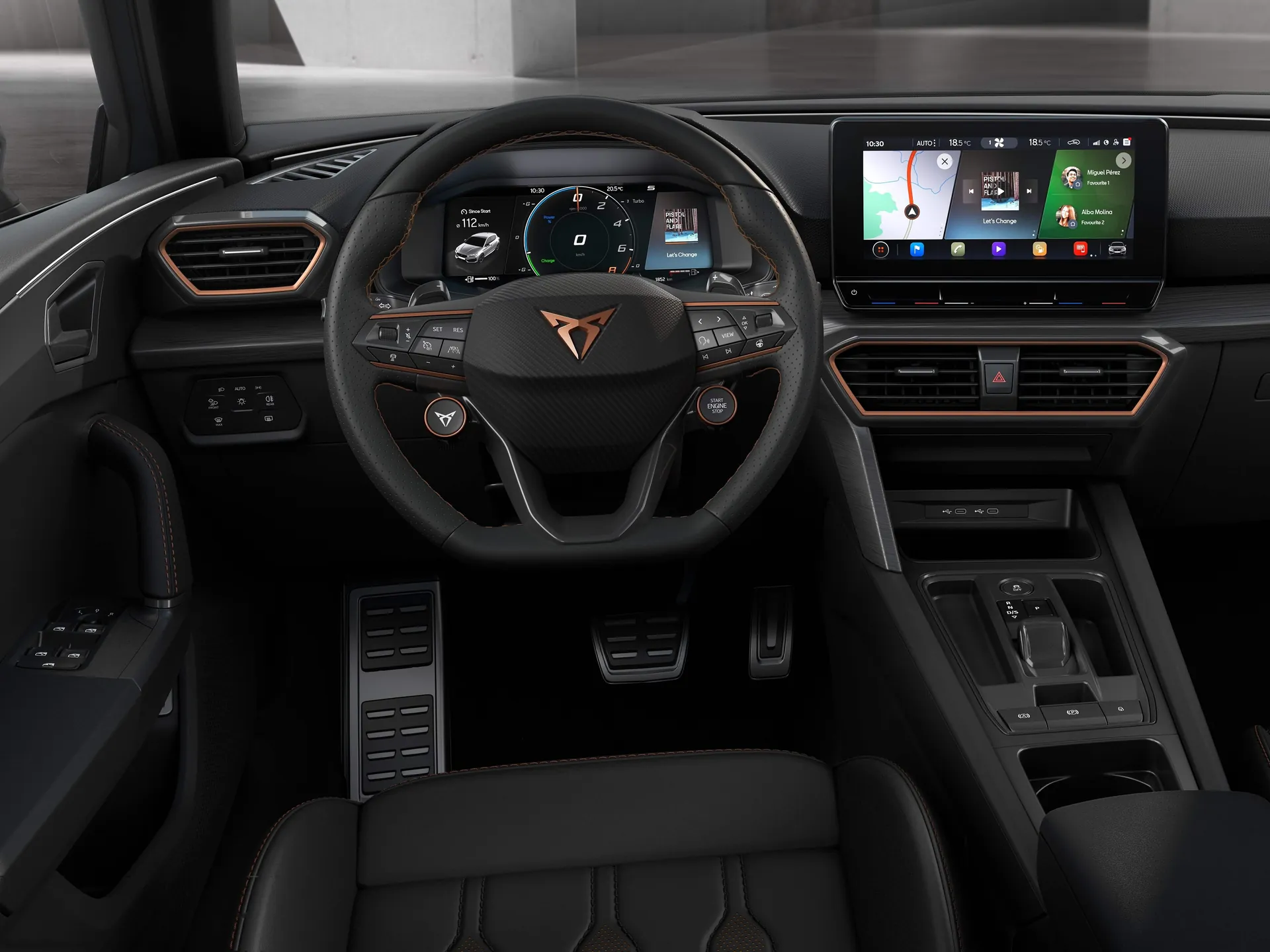 Cupra Leon (2021) – interiér