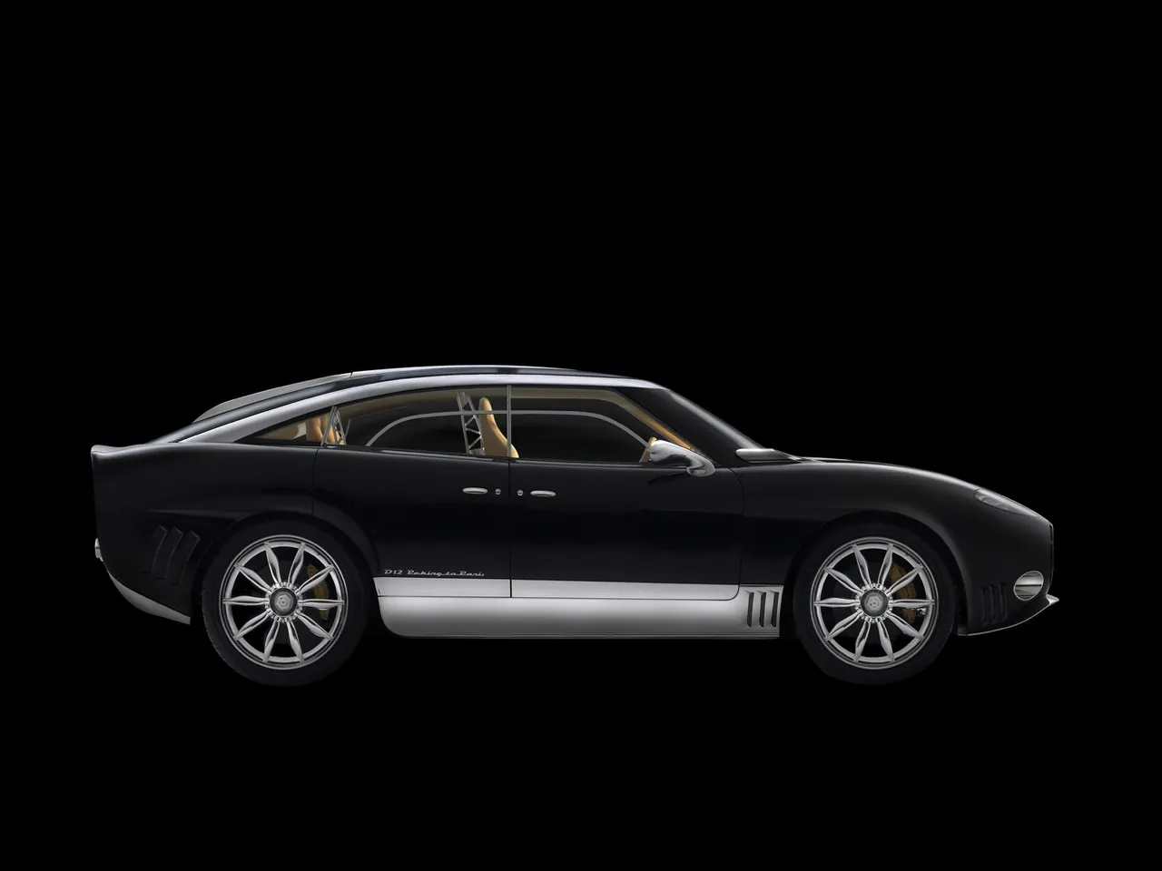 Spyker D12 Peking to Paris (2006) – boční profil