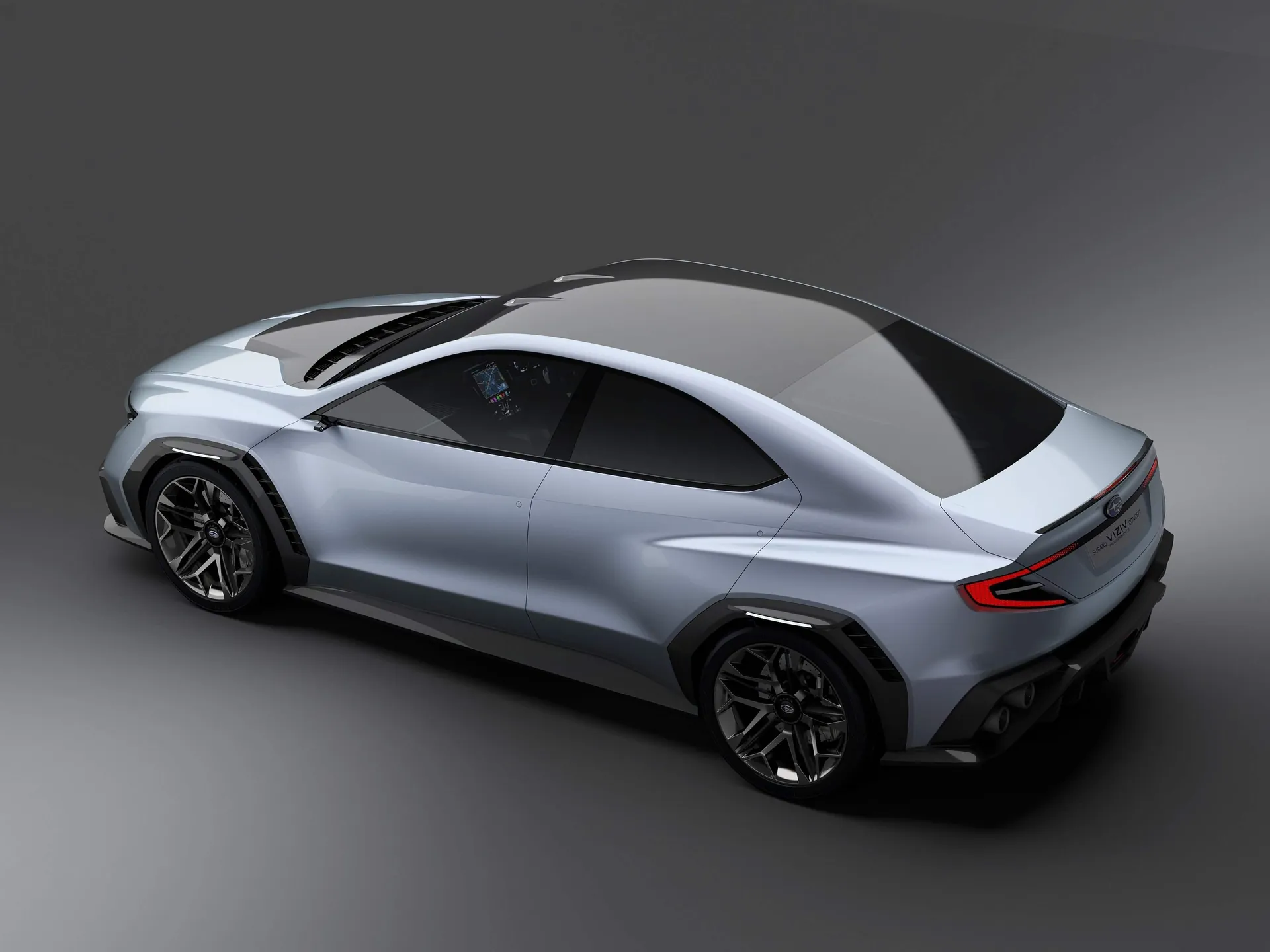 Subaru VIZIV Performance Concept (2017) – zadní tříčtvrteční pohled