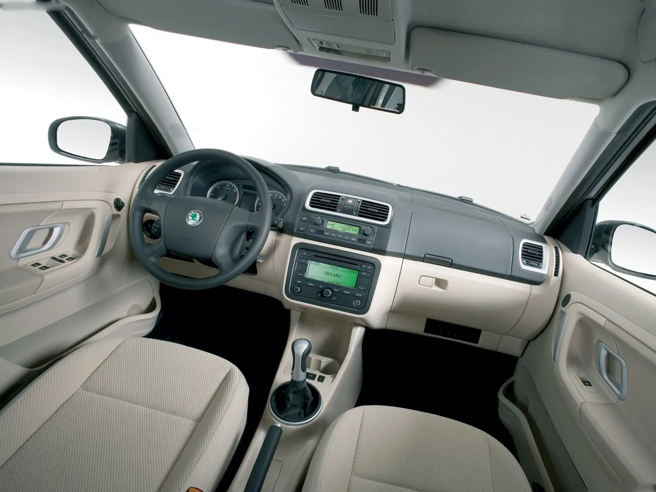 Skoda Roomster (2006) – interiér