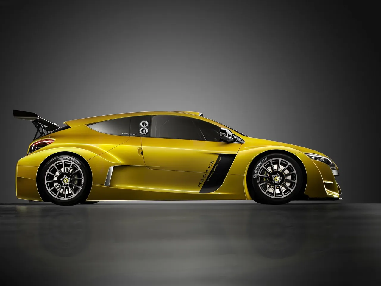 Renault Megane Trophy (2009) – boční profil