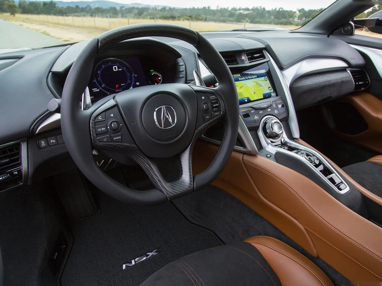 Acura NSX (2016) – interiér