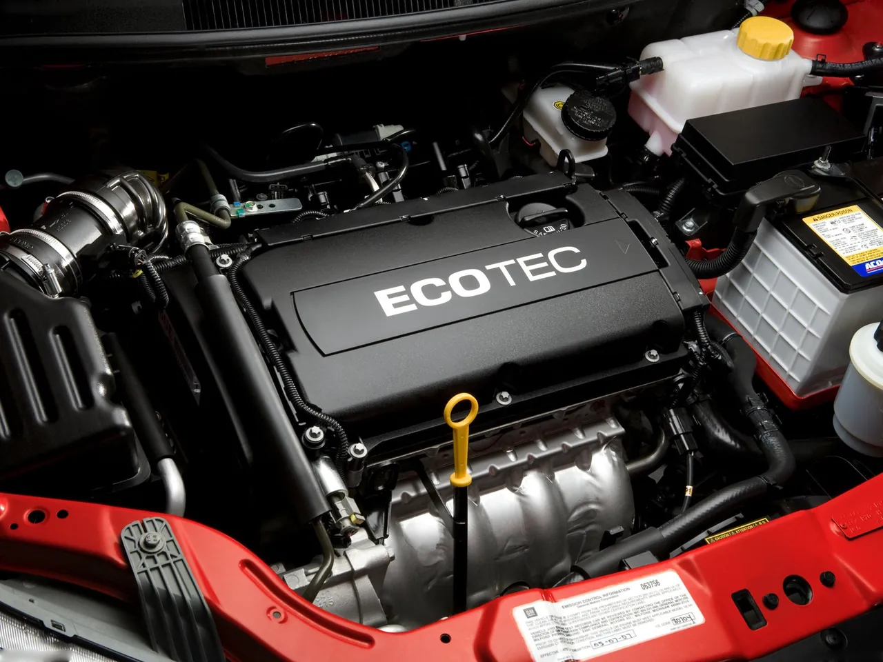 Pontiac G3 (2009) – motorový prostor