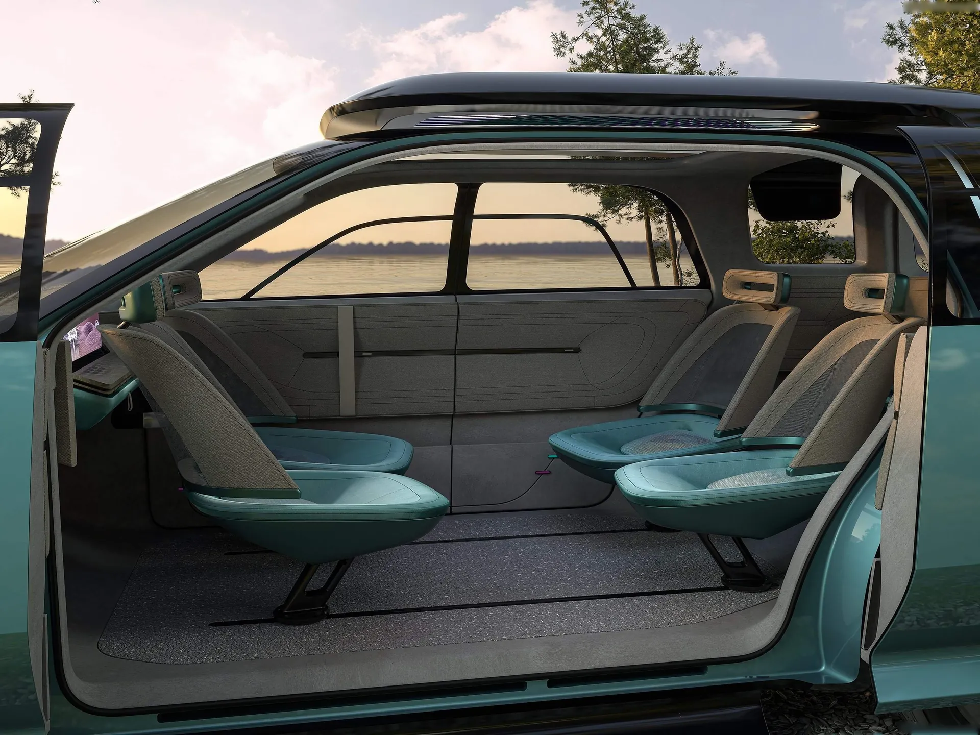 Nissan Hang-Out Concept (2021) – interiér