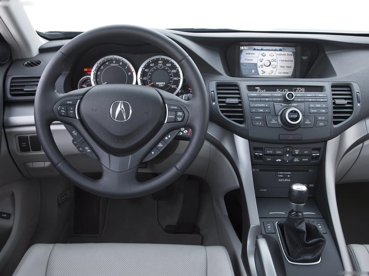 Acura TSX (2009) – interiér