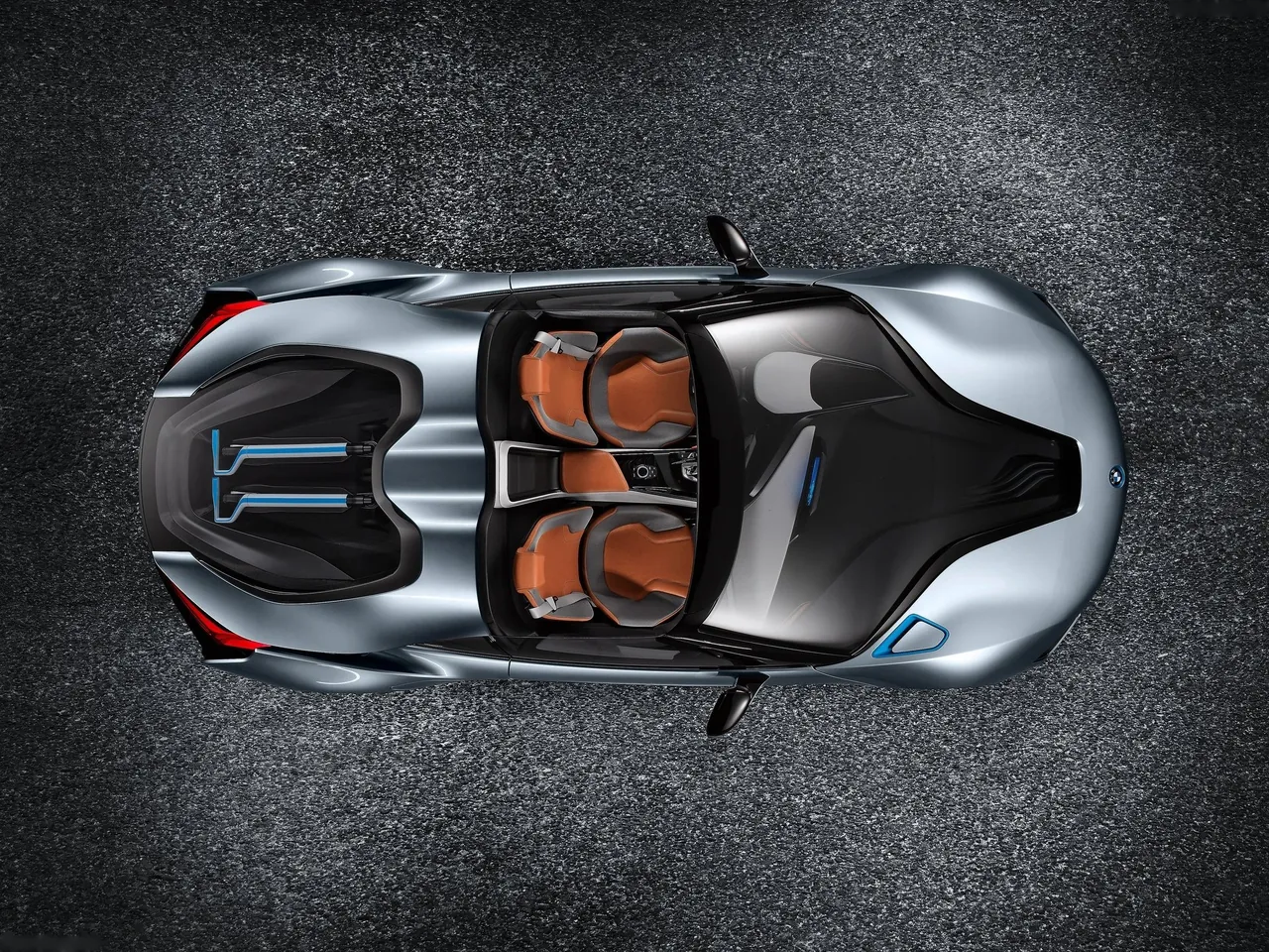 BMW i8 Spyder Concept (2012) – pohled shora