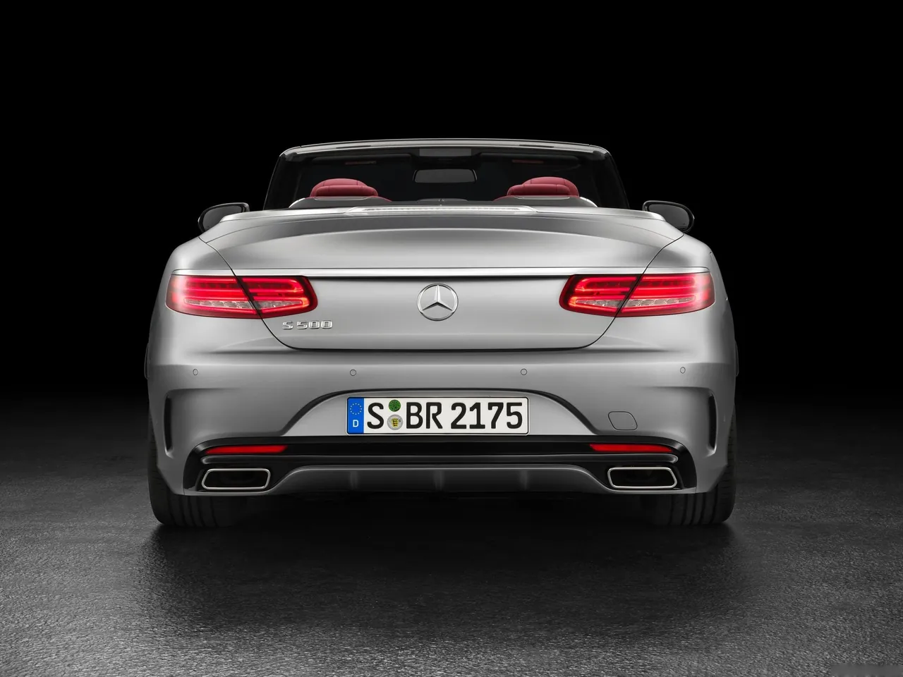 Mercedes-Benz S-Class Cabriolet (2017) - Rear