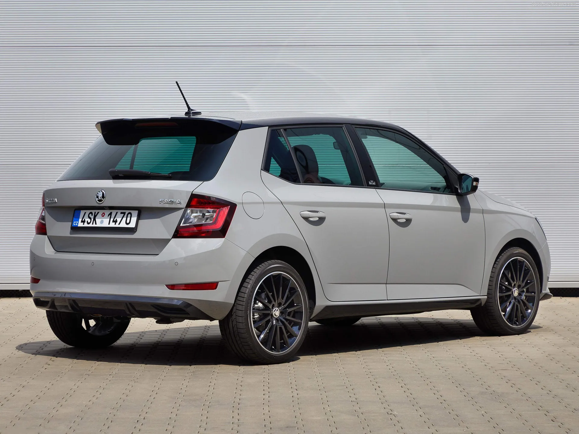 Skoda Fabia Monte Carlo (2019) – zadní tříčtvrteční pohled