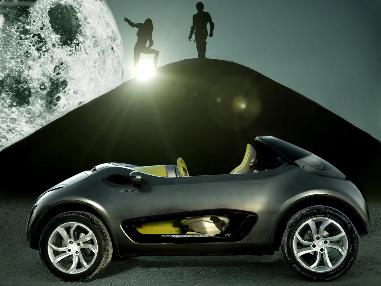 Citroen C-Buggy Concept (2006) – boční profil