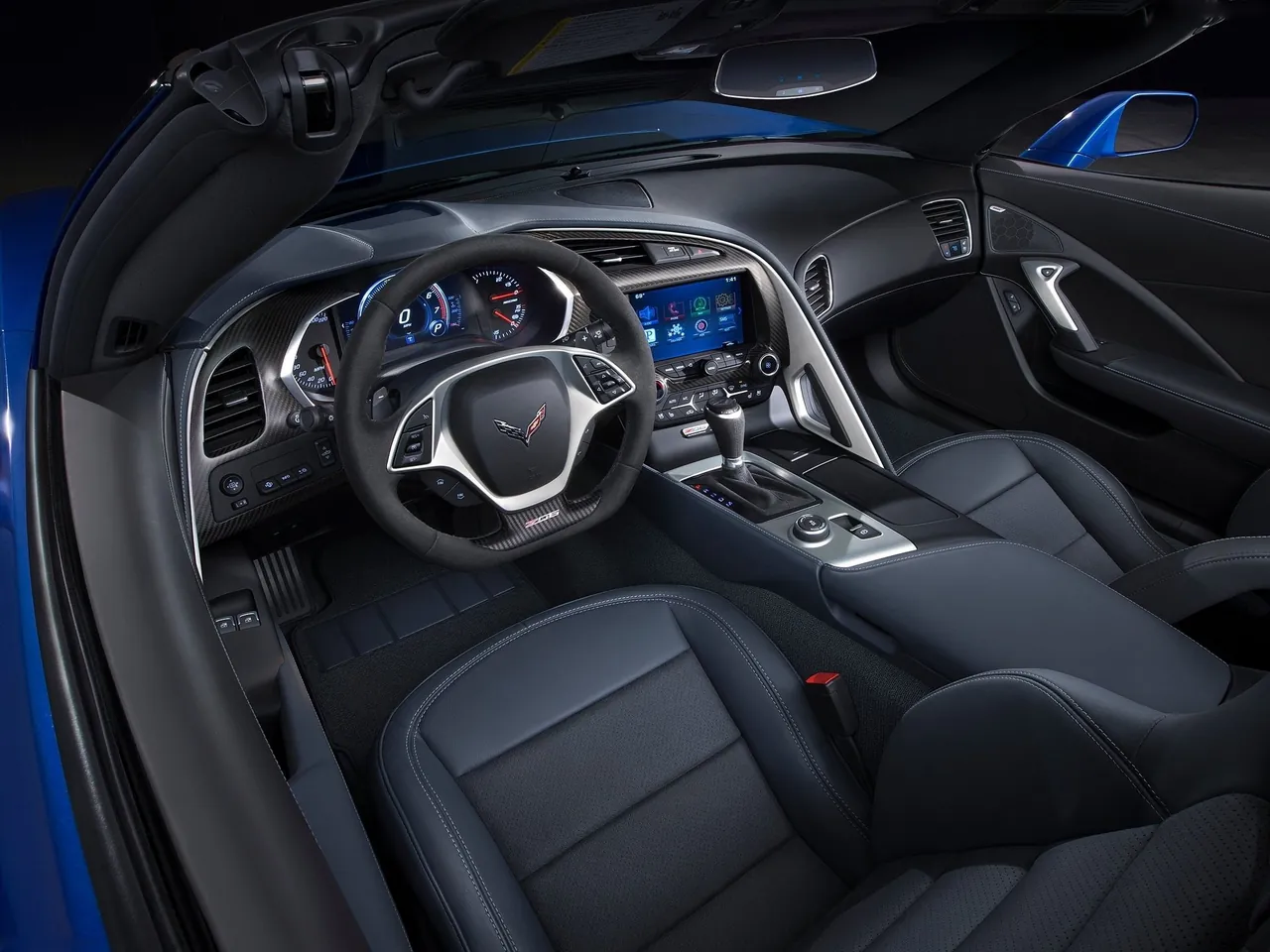 Chevrolet Corvette Z06 Convertible (2015) – interiér