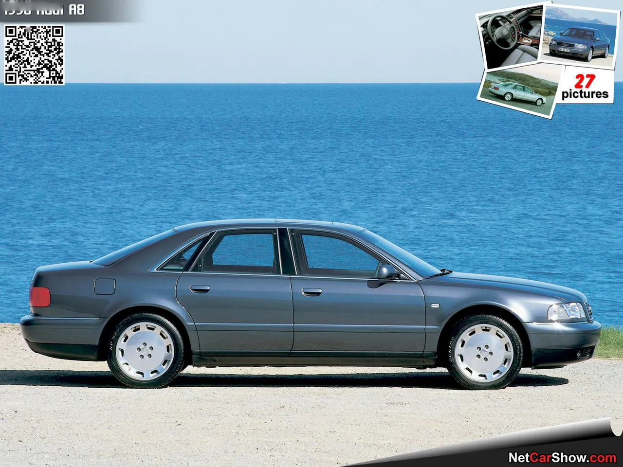 Audi A8 (1998) – boční profil
