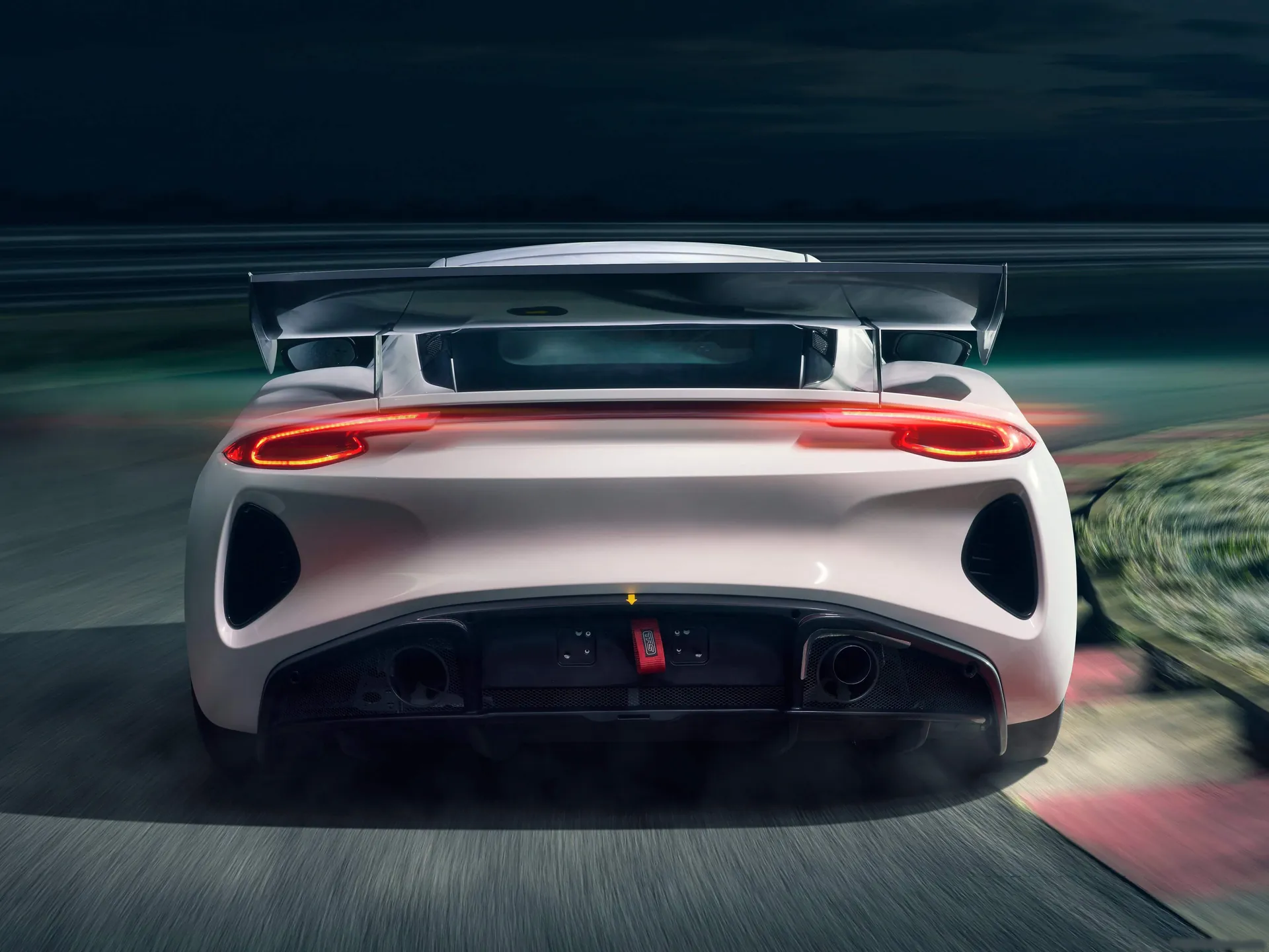 Lotus Emira GT4 (2023) – zezadu