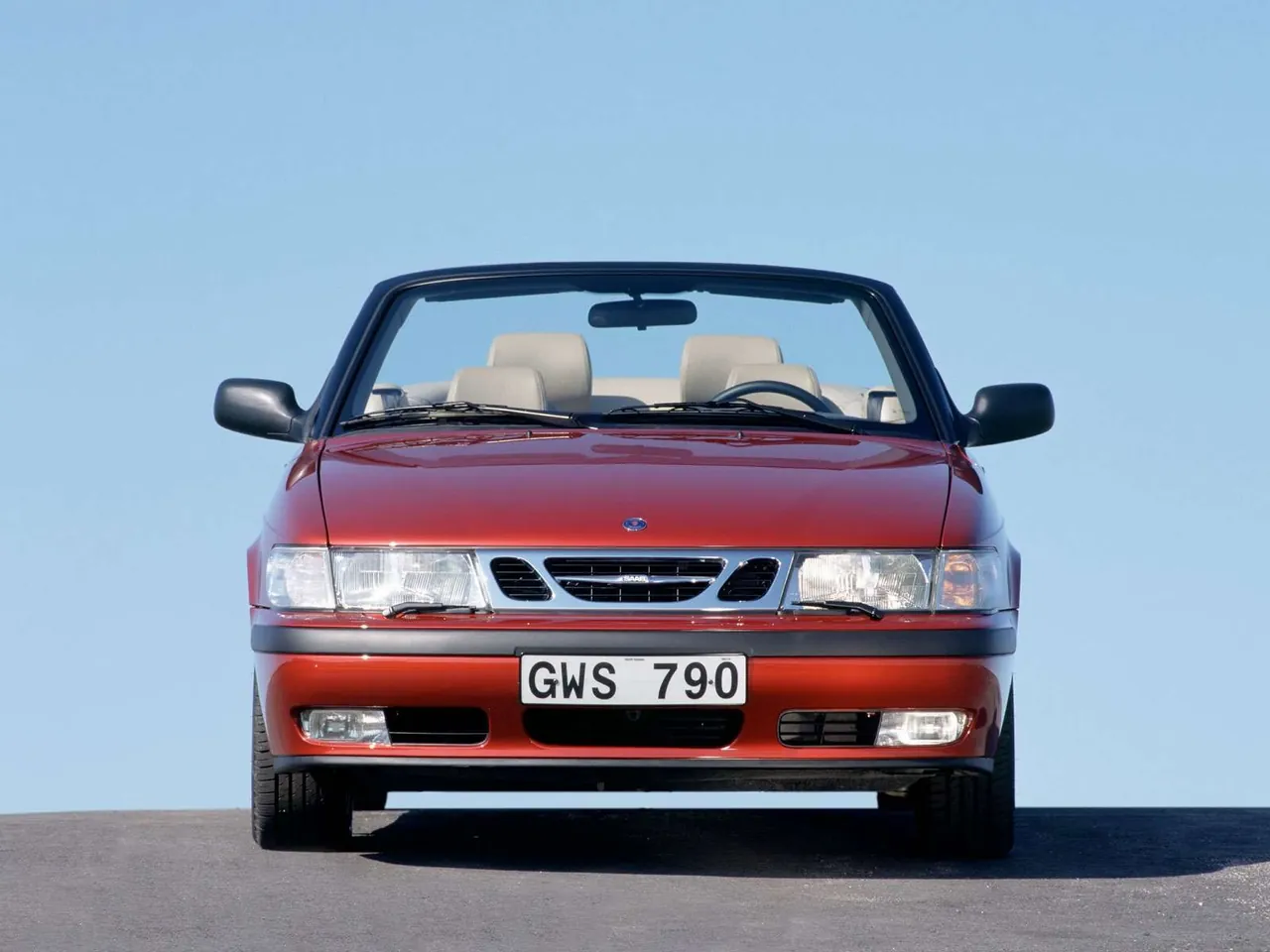 Saab 9-3 Convertible (1999) – zepředu