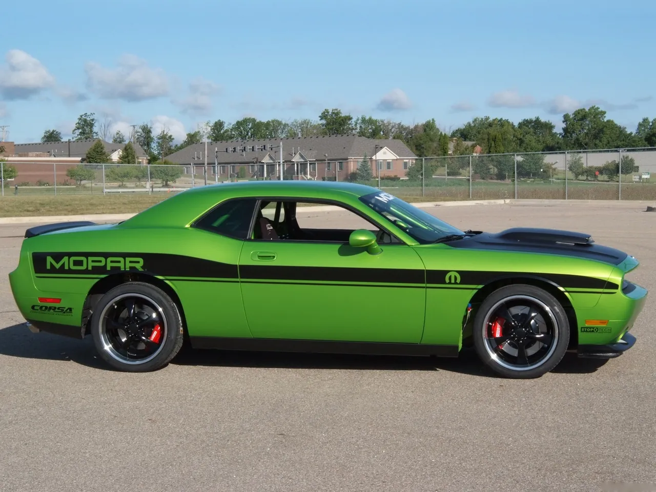 Dodge Challenger Targa Concept (2008) – boční profil