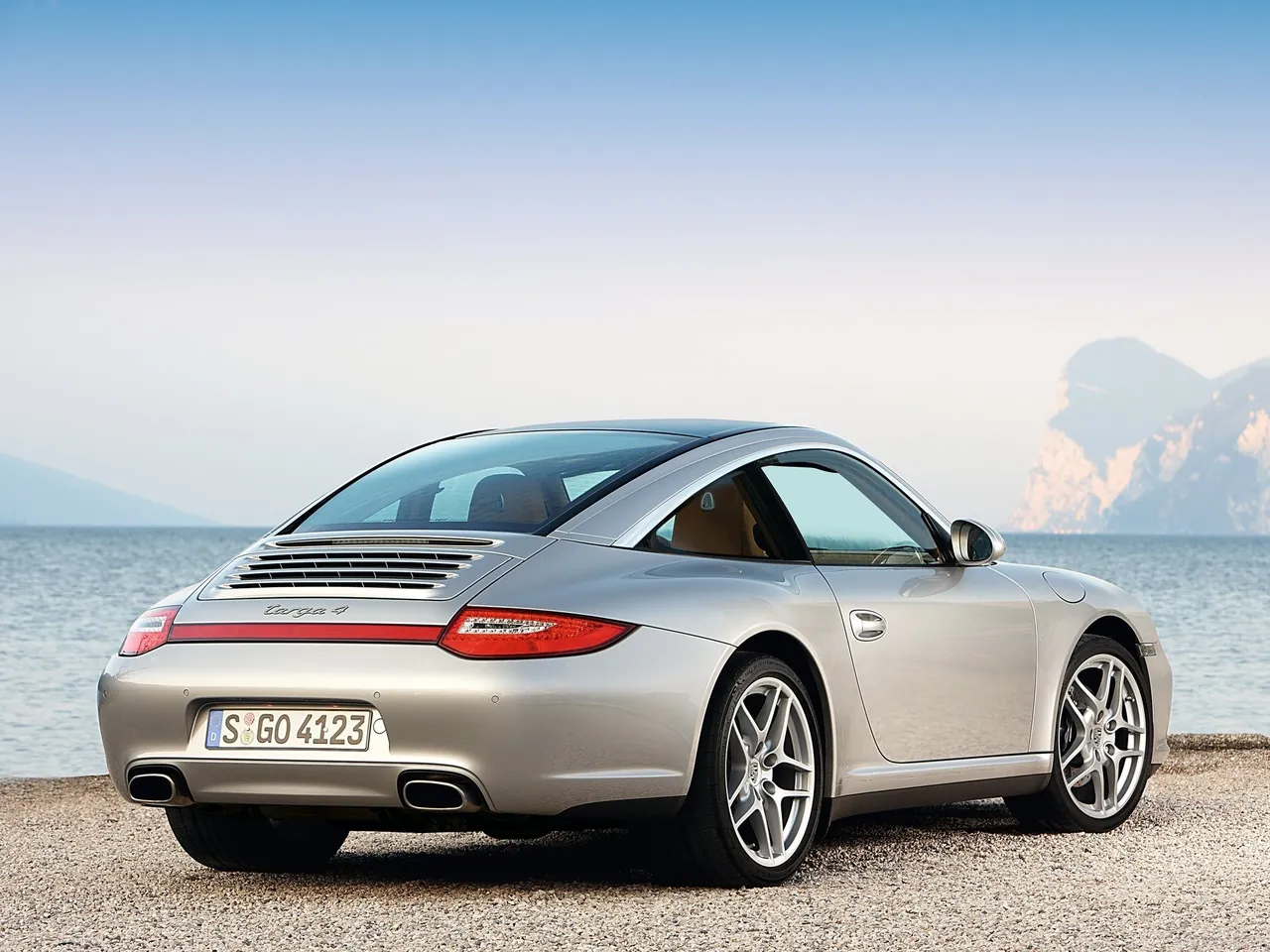 Porsche 911 Targa 4 (2009) - Rear Three-Quarter