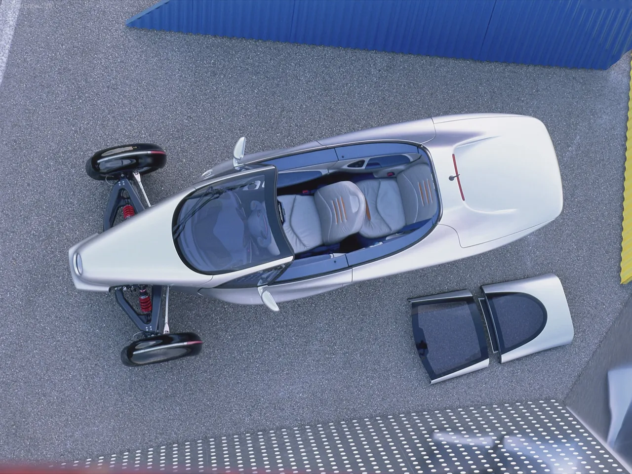 Mercedes-Benz F 300 Concept (1997) - Top view