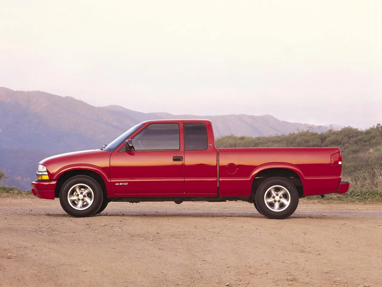 Chevrolet S-10 (2001) – boční profil