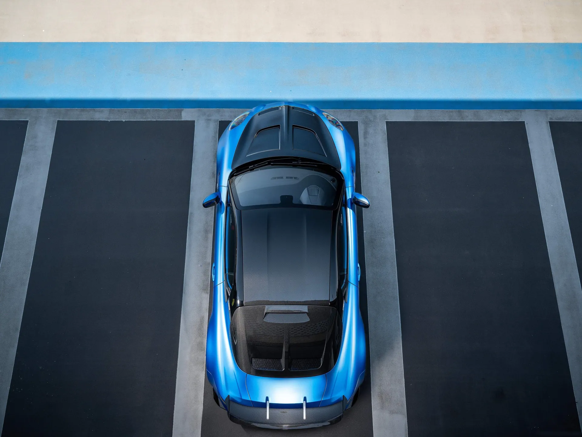 Alpine A110 R [UK] (2023) – pohled shora