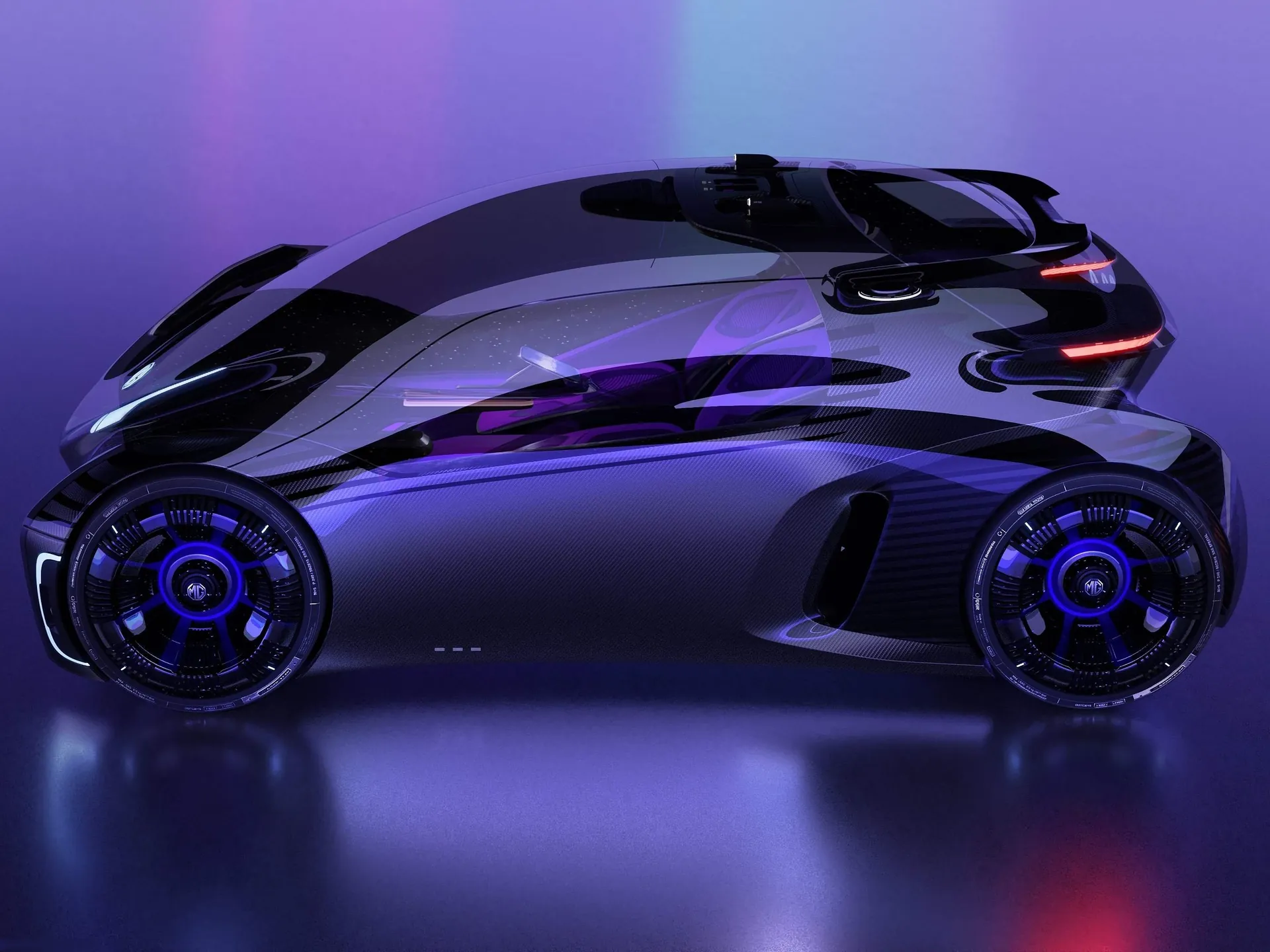 MG MAZE Concept (2021) – boční profil