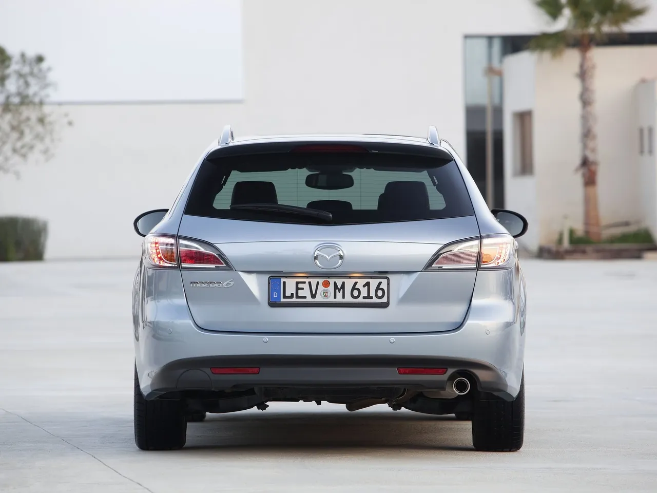 Mazda 6 Wagon (2011) – zezadu