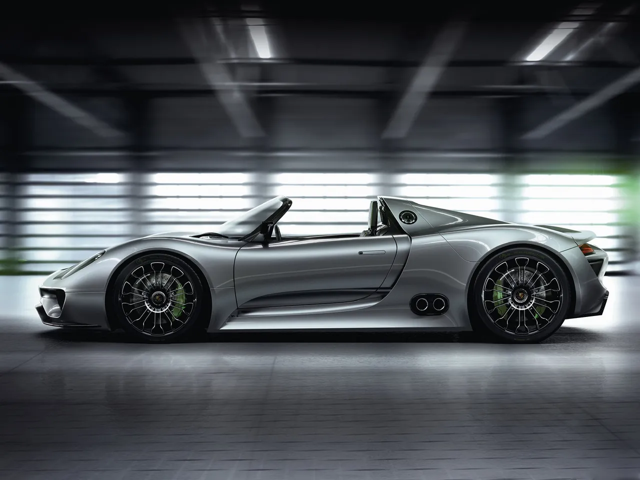 Porsche 918 Spyder Concept (2010) – boční profil