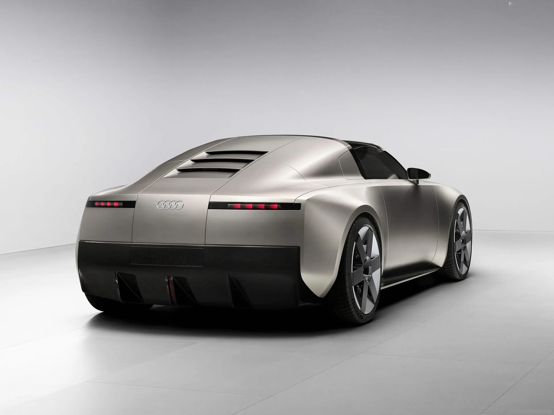 Audi C Concept (2025) – zadní tříčtvrteční pohled