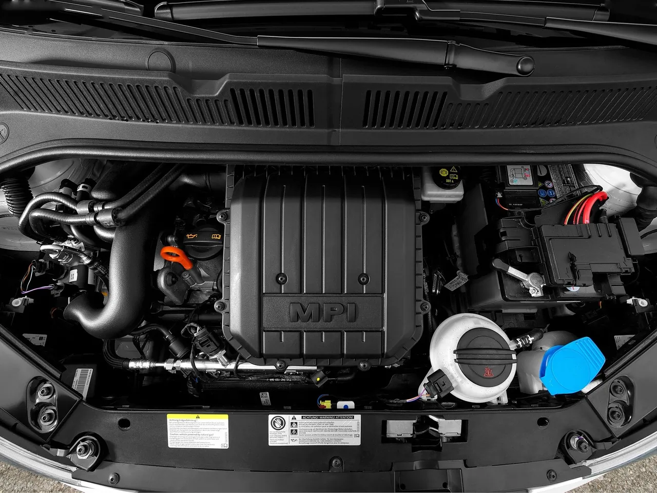 Seat Mii Ecofuel (2014) – motorový prostor