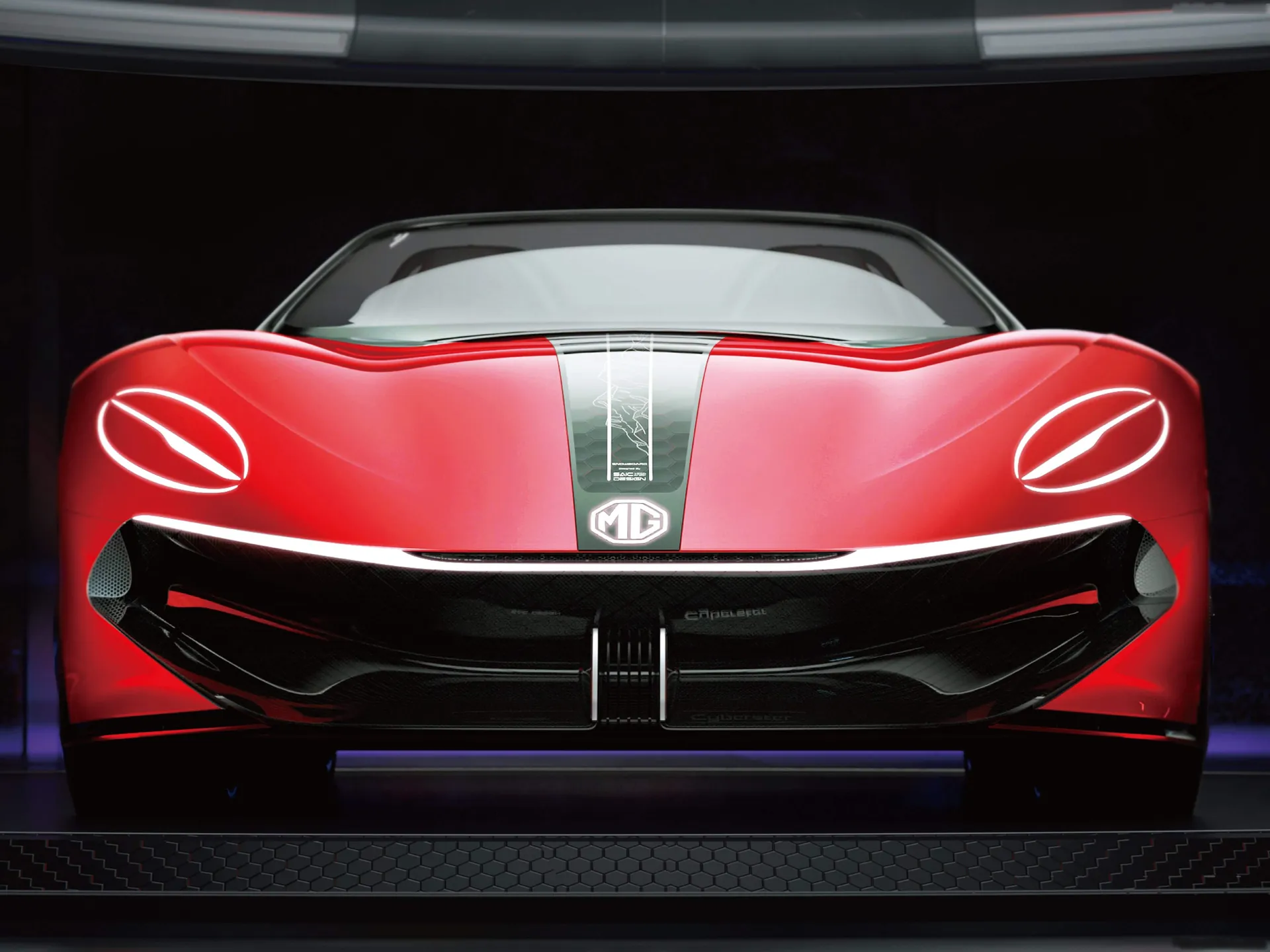 MG Cyberster Concept (2021) – zepředu