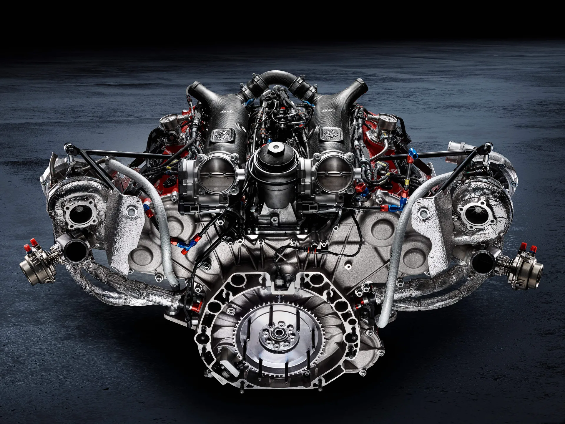Ferrari 488 GT Modificata (2021) – motor