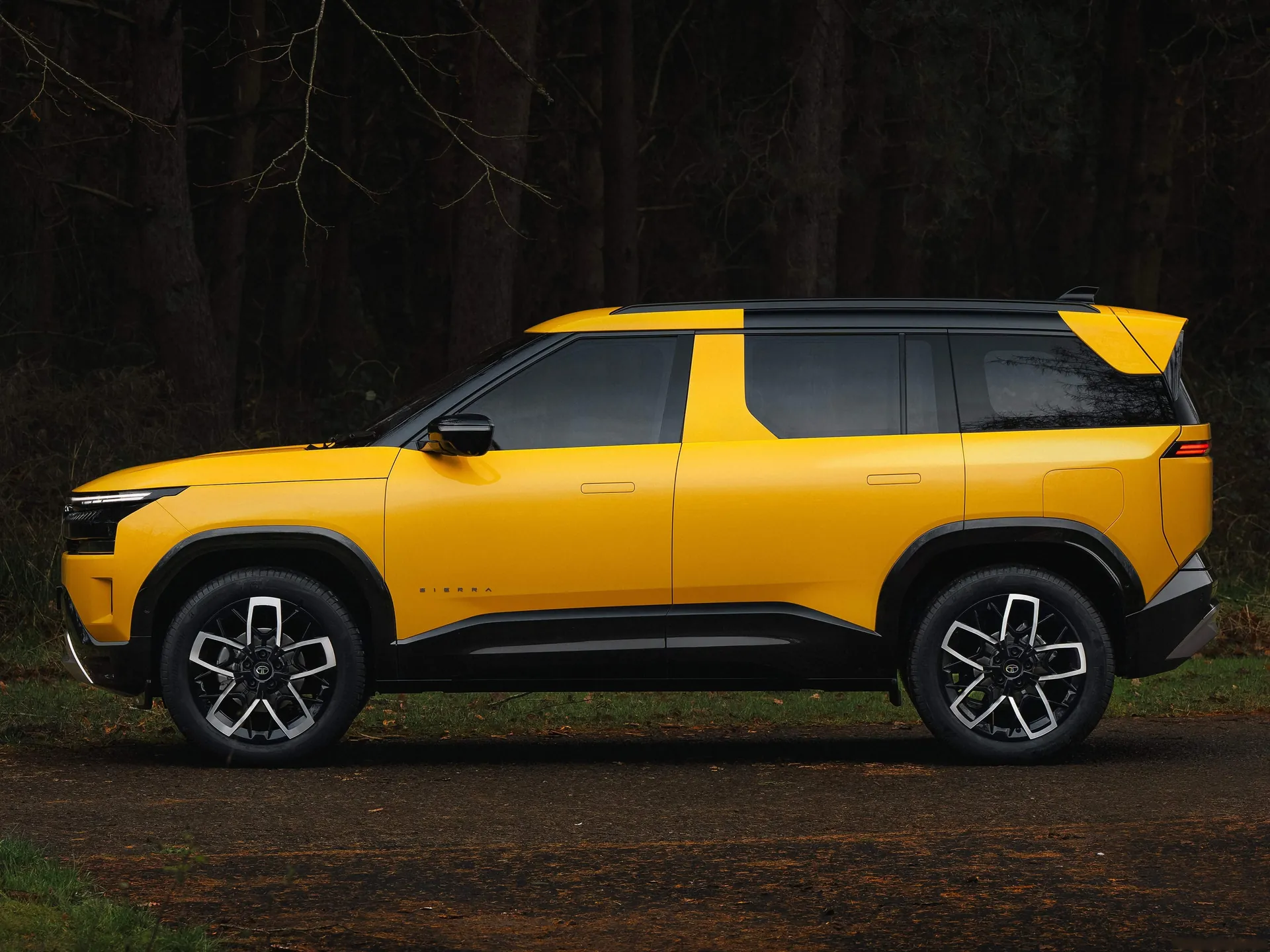 Tata Sierra (2025) – boční profil