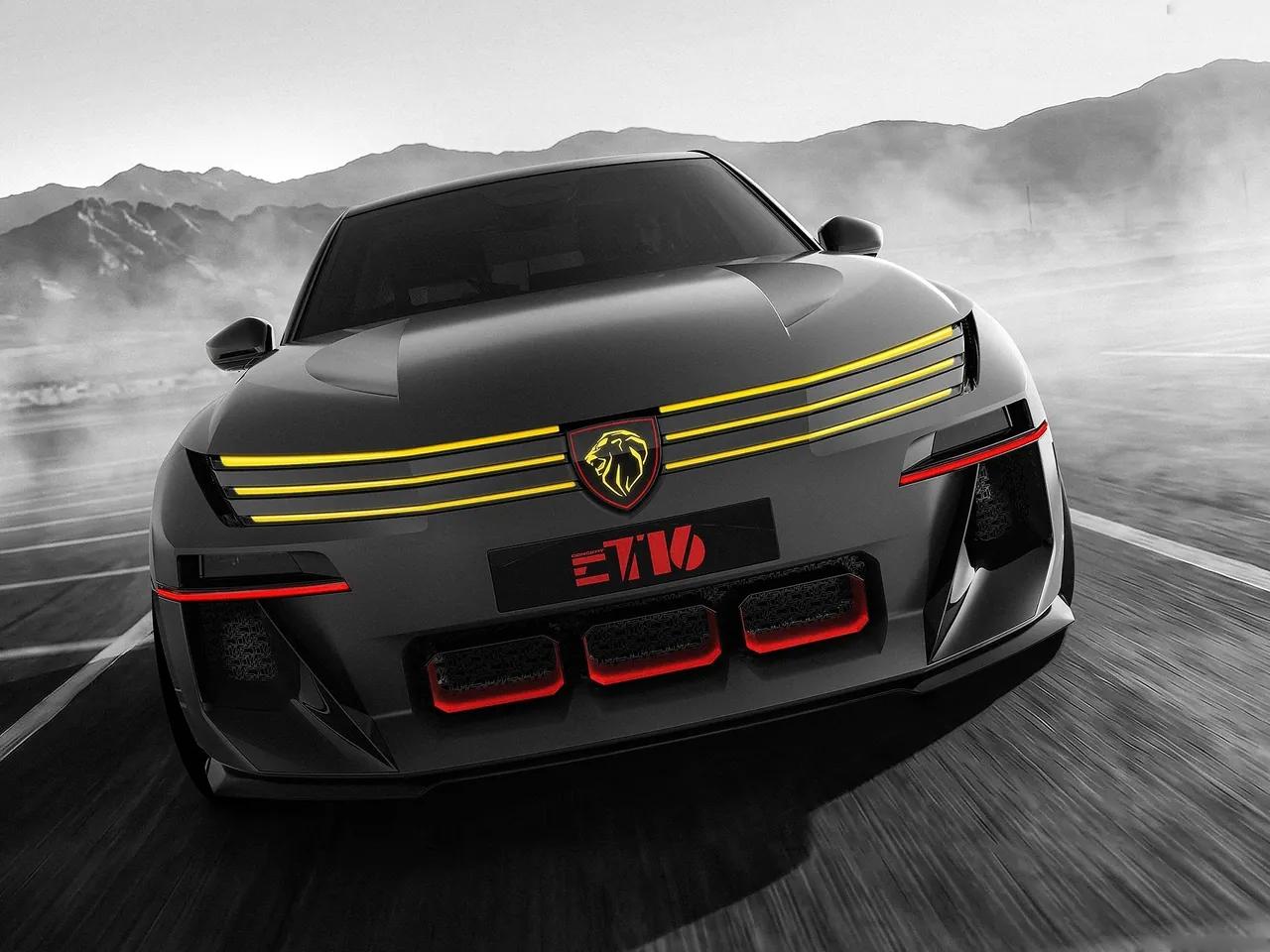 Peugeot E-T16 Concept (2026) – zepředu