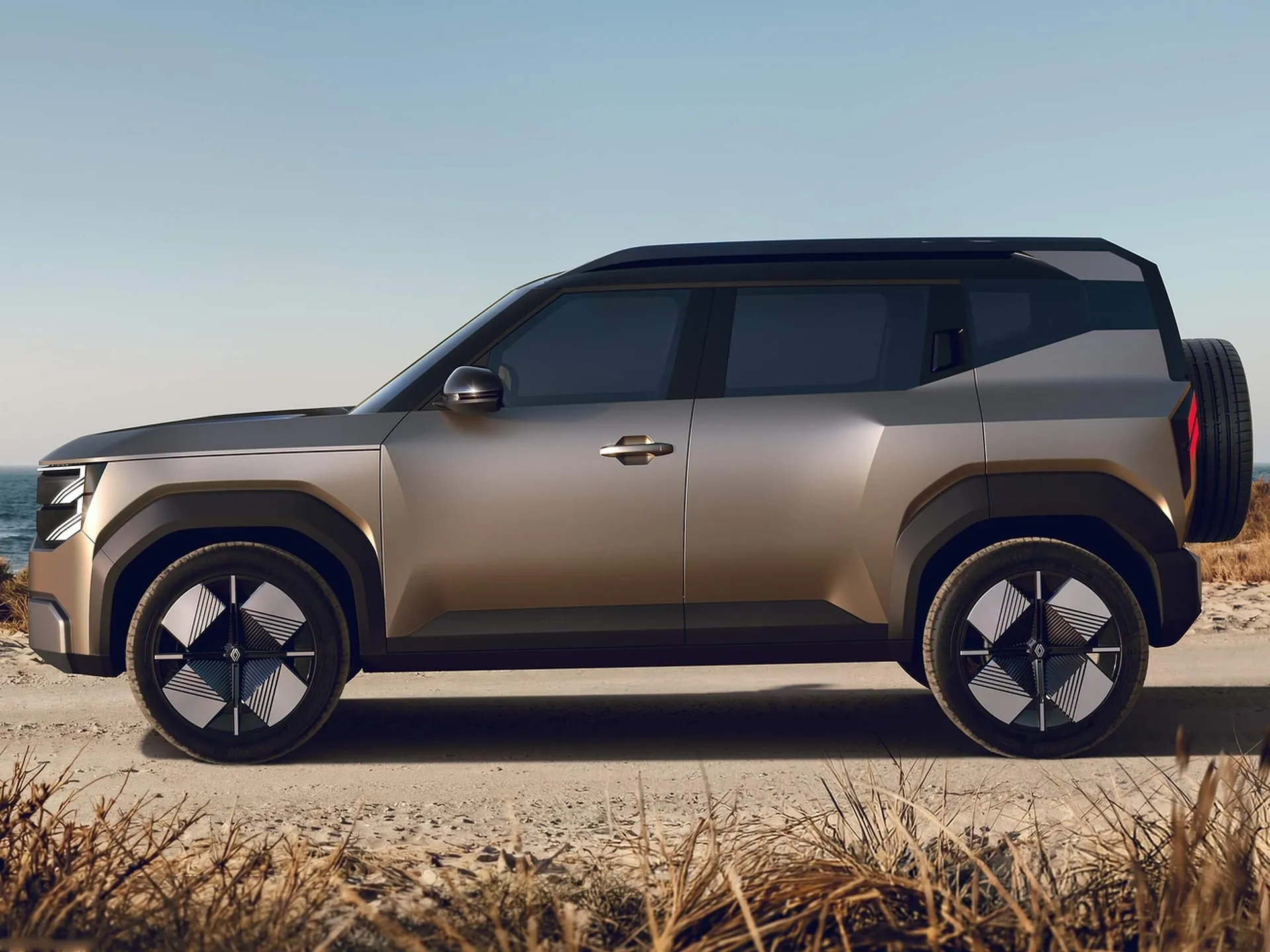 Renault Bridger Concept (2026) – boční profil