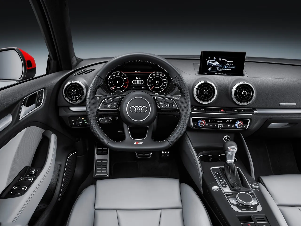Audi A3 Sportback (2017) – interiér