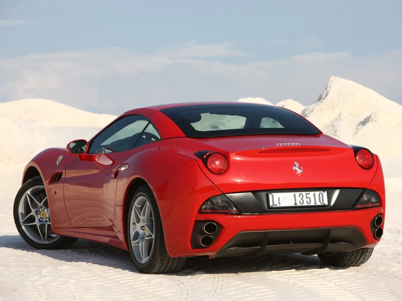 Ferrari California (2009) - Rear Three-Quarter