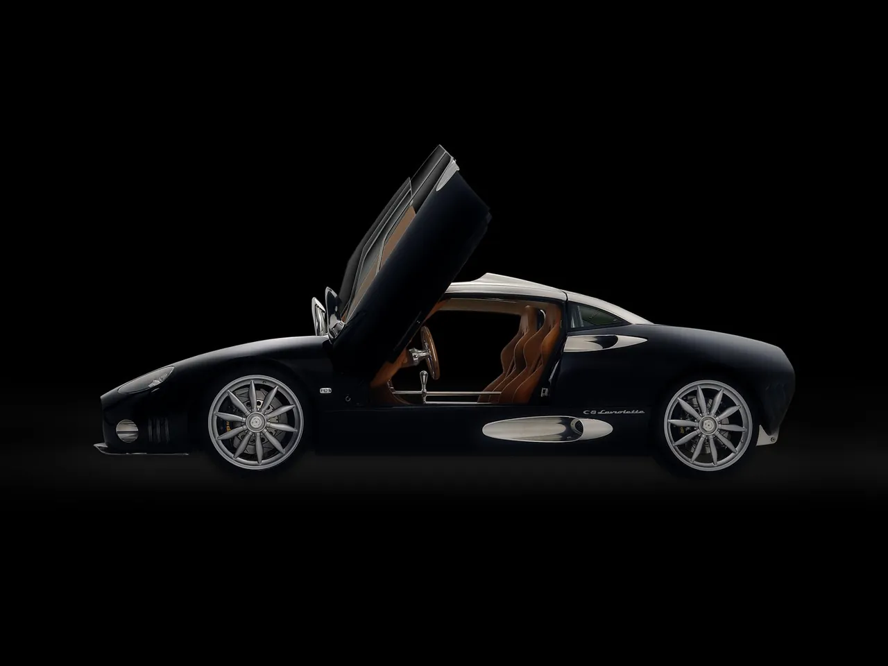 Spyker C8 Laviolette (2006) – boční profil