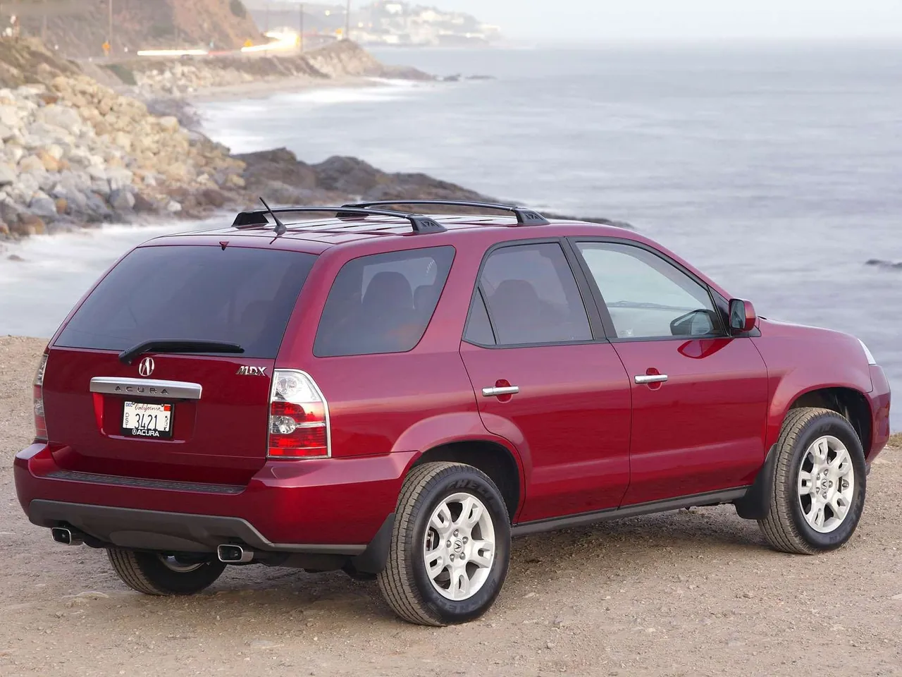 Acura MDX (2005) – zadní tříčtvrteční pohled