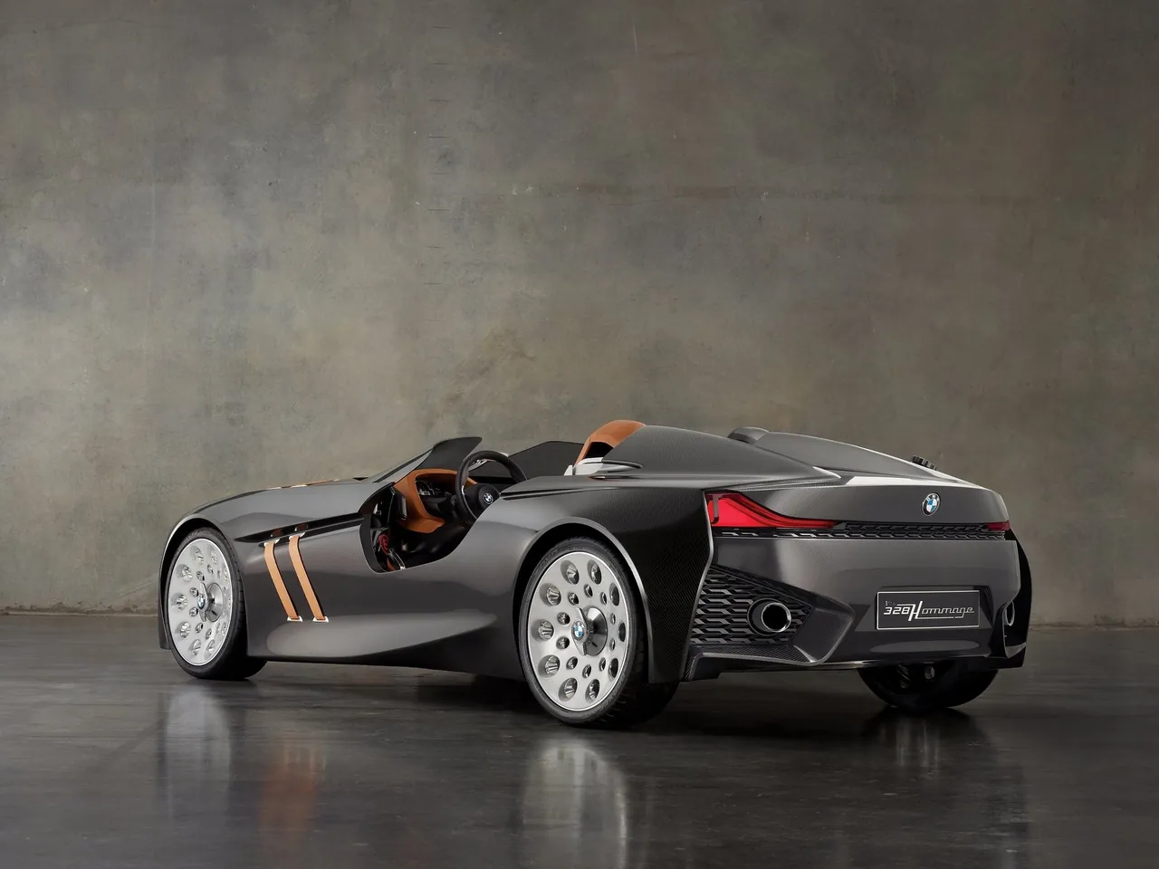 BMW 328 Hommage Concept (2011) – zadní tříčtvrteční pohled