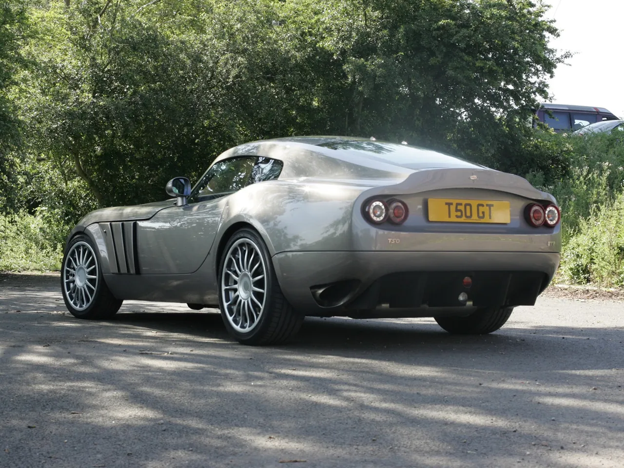Marcos TSO GT2 (2005) – zadní tříčtvrteční pohled