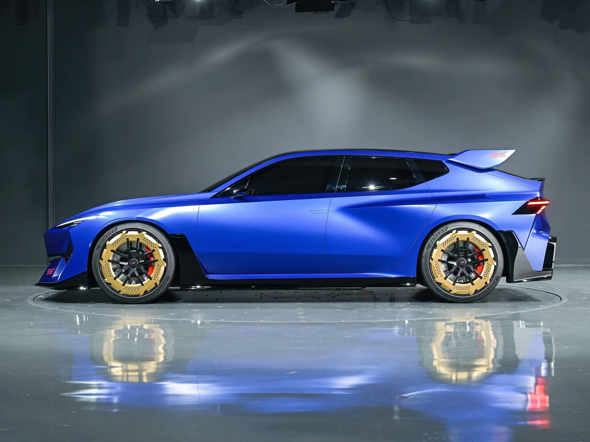 Subaru Performance-E STI Concept (2025) – boční profil