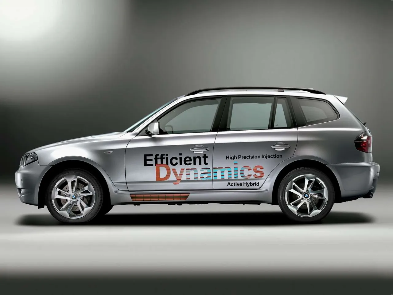 BMW X3 EfficientDynamics Concept (2005) – boční profil