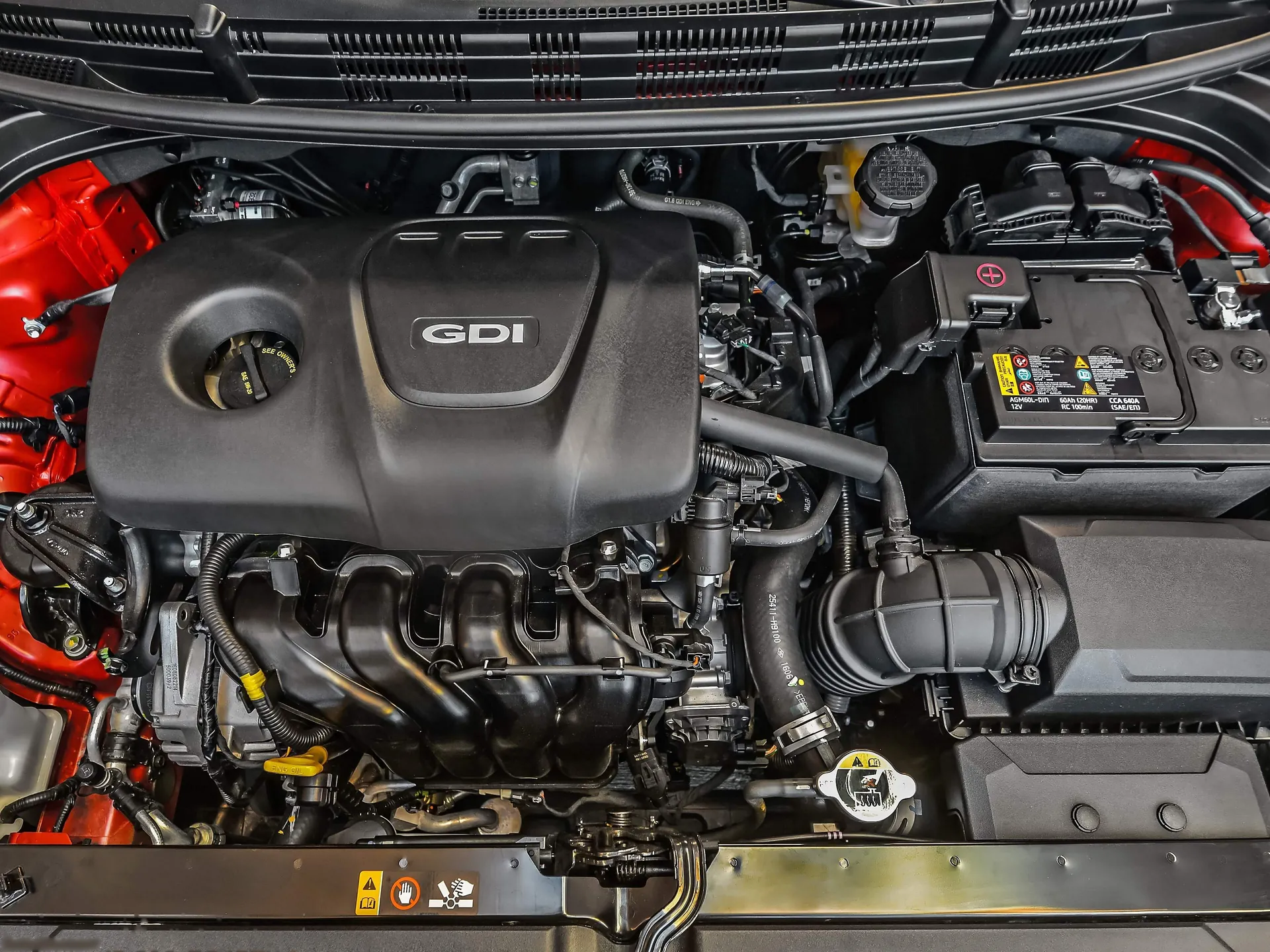 Kia Rio 5-door (2018) – motorový prostor