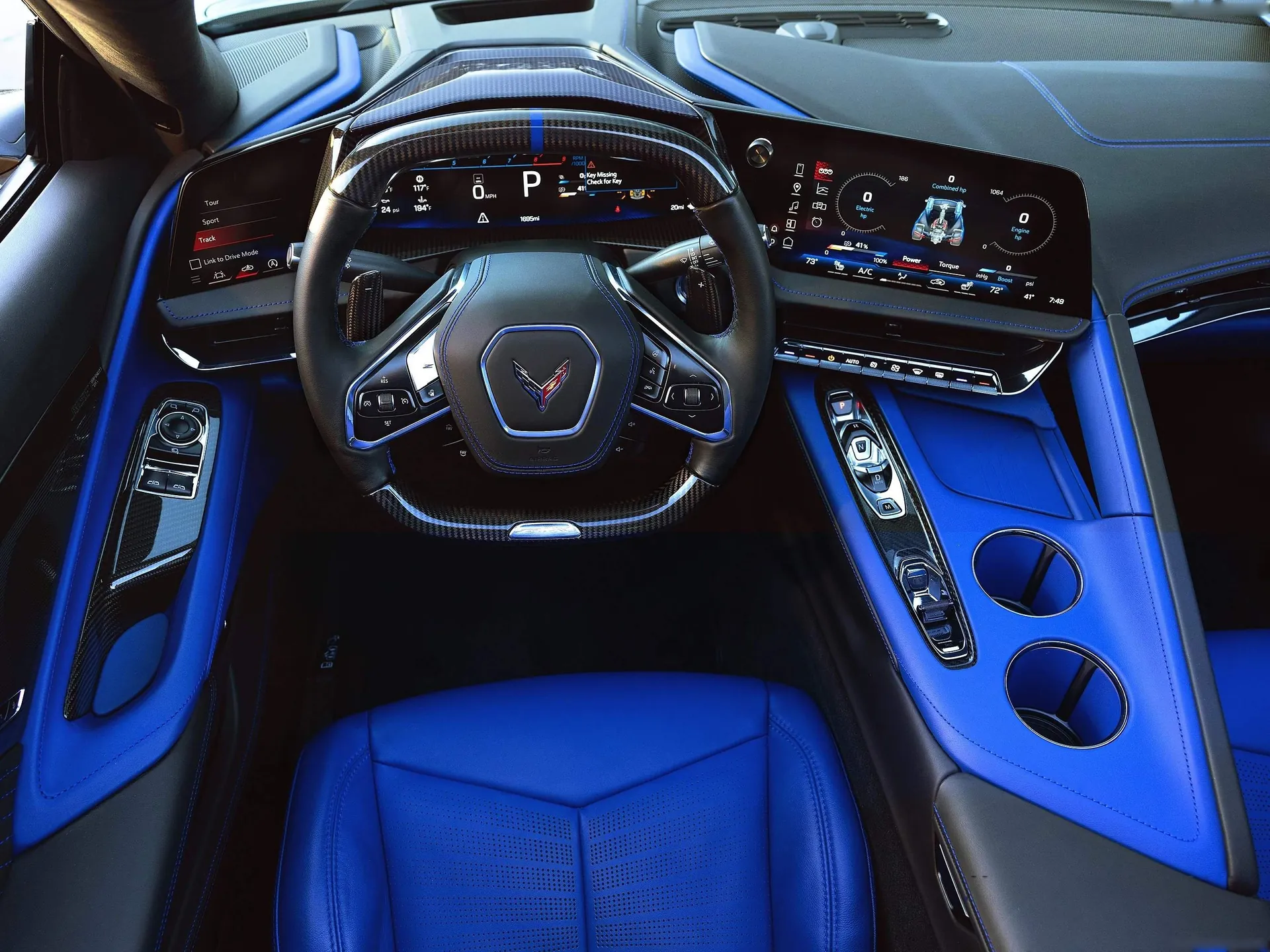 Chevrolet Corvette ZR1X (2026) – interiér