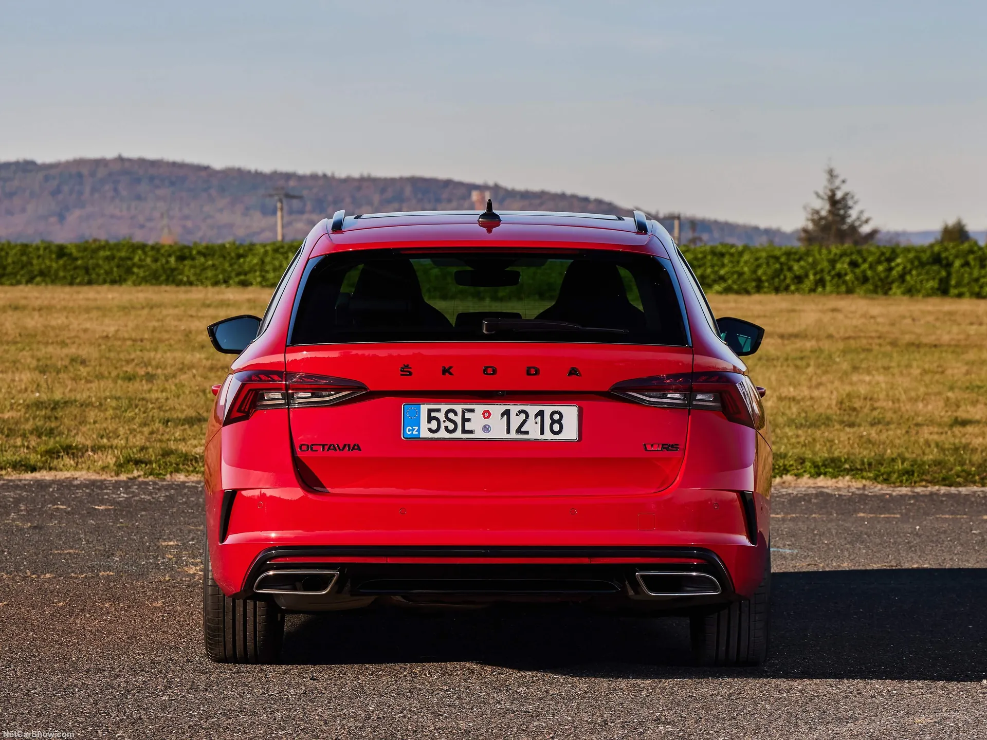 Skoda Octavia RS Combi (2020) – zezadu