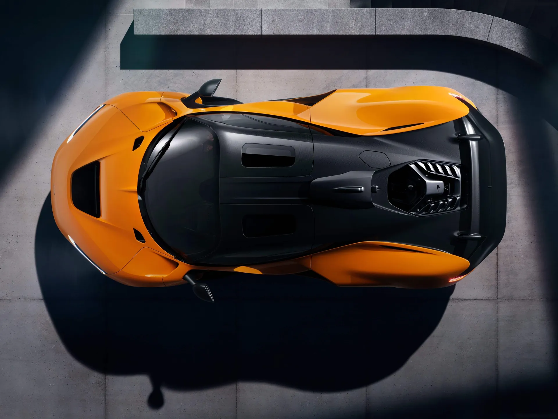 McLaren W1 (2025) – pohled shora