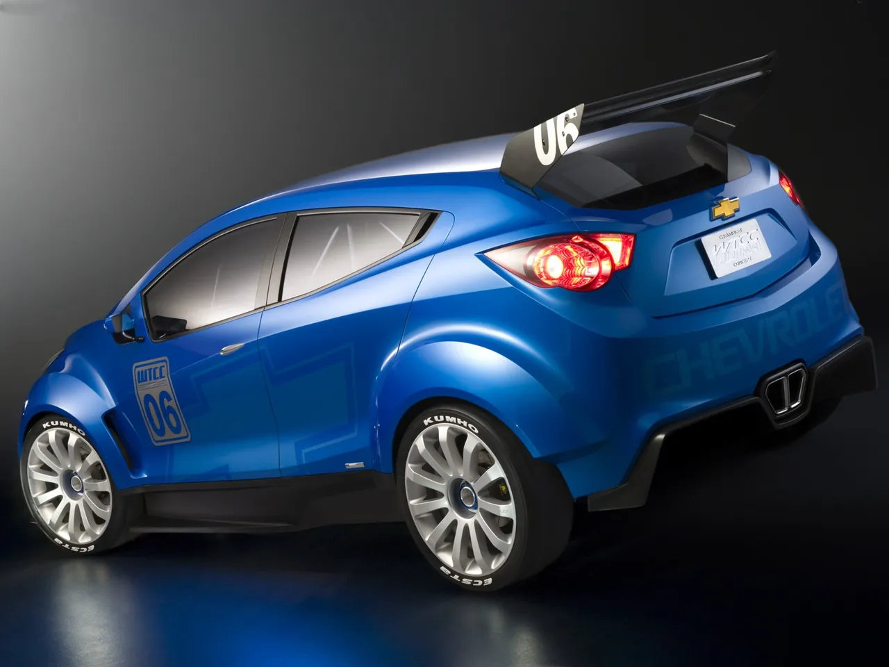 Chevrolet WTCC Ultra Concept (2006) – zadní tříčtvrteční pohled