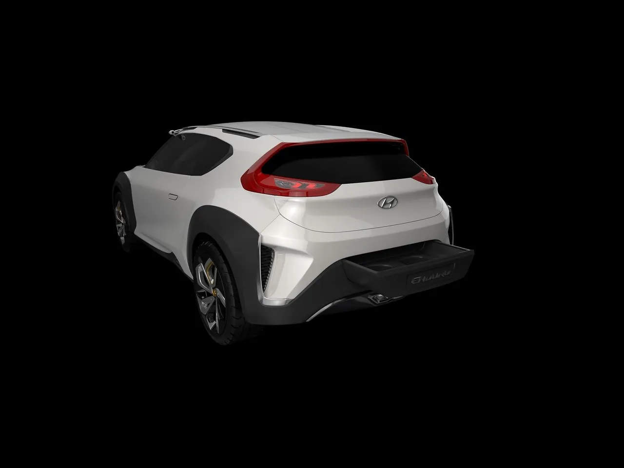 Hyundai Enduro Concept (2015) – zadní tříčtvrteční pohled