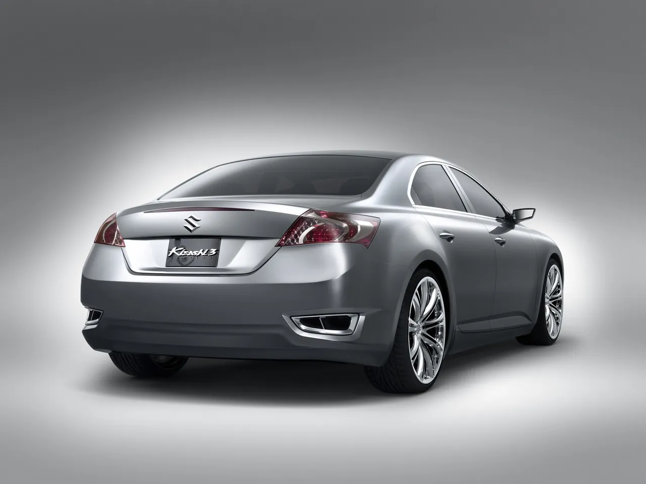 Suzuki Kizashi 3 Concept (2008) – zadní tříčtvrteční pohled